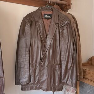 Wilson’s Suede and Leather Coat